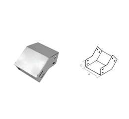 Curva vertical interna 45°